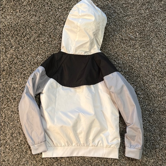 Nike White, Grey and Black Hooded Jacket - NWOT - Picture 2 of 2